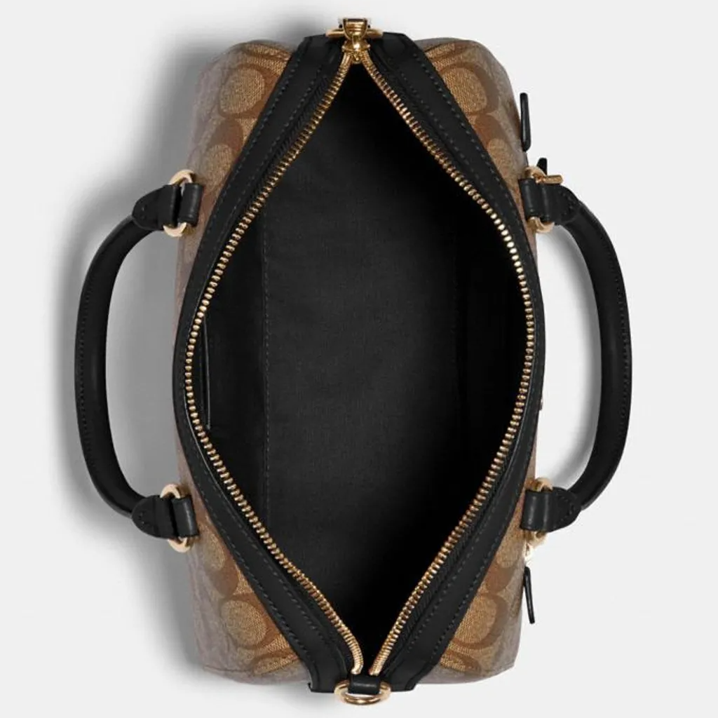 C-O-A-C-H CROSSBODY BAG F83607 HAVAN MONOGRAM&BLACK FOR WOMEN
