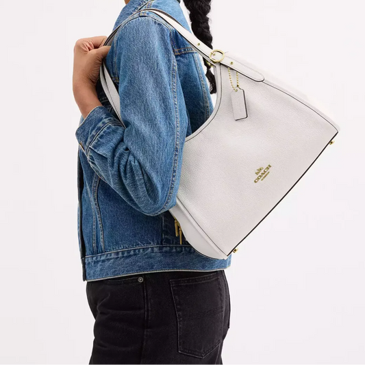 C-O-A-C-H SHOULDER BAG CAQ86 OFF WHITE FOR WOMEN