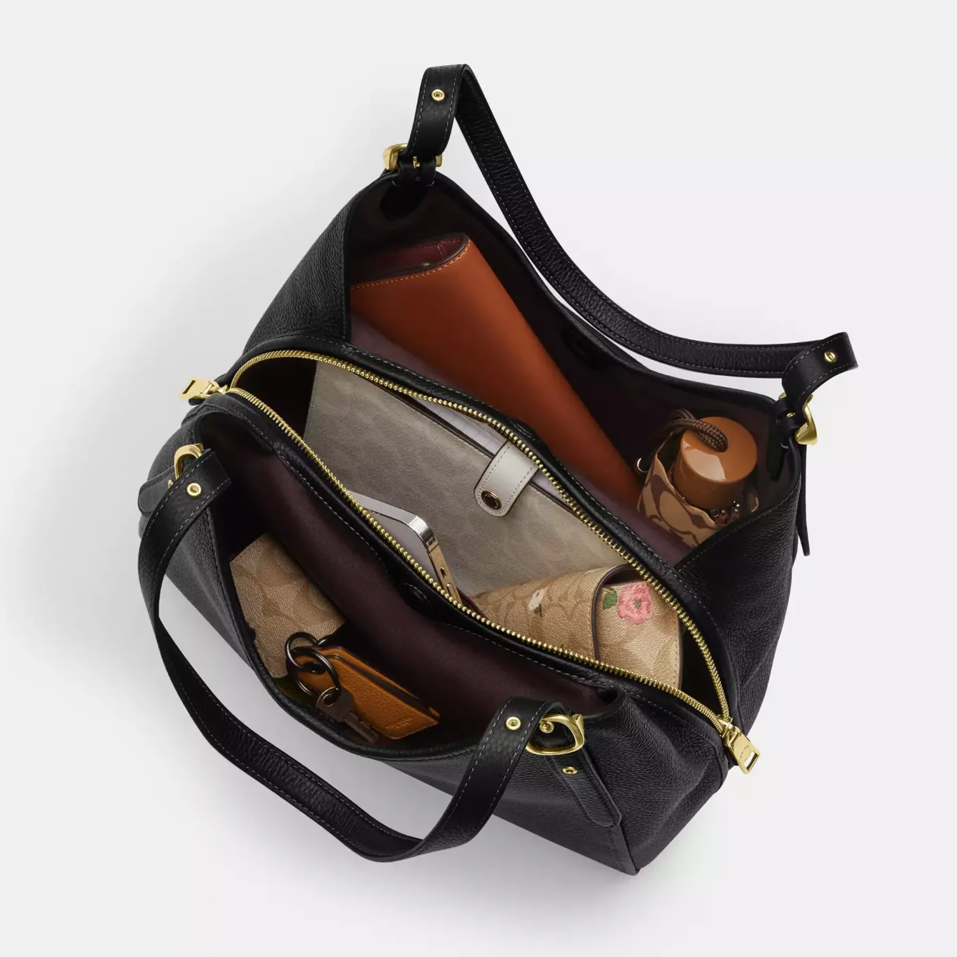 C-O-A-C-H SHOULDER BAG CAQ86 BLACK FOR WOMEN