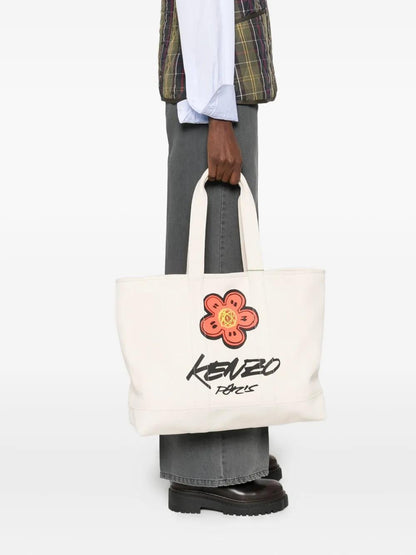 K-E-N-Z-O SHOULDER BAG FF68SA911F36 OFF WHITE FOR WOMEN