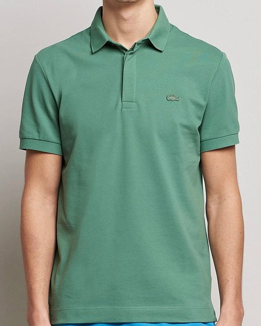 L.a.C.O-S.T.E P.O.L.O shirt Slim Fit Paris Stretch Pique Polo Shirt Light Green/Blue/Green/Purple/Light Blue