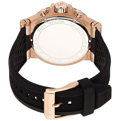 M-I-C-H-A-E-L K-O-R-S Watch MK8184 BLACK - ROSE GOLD FOR MEN