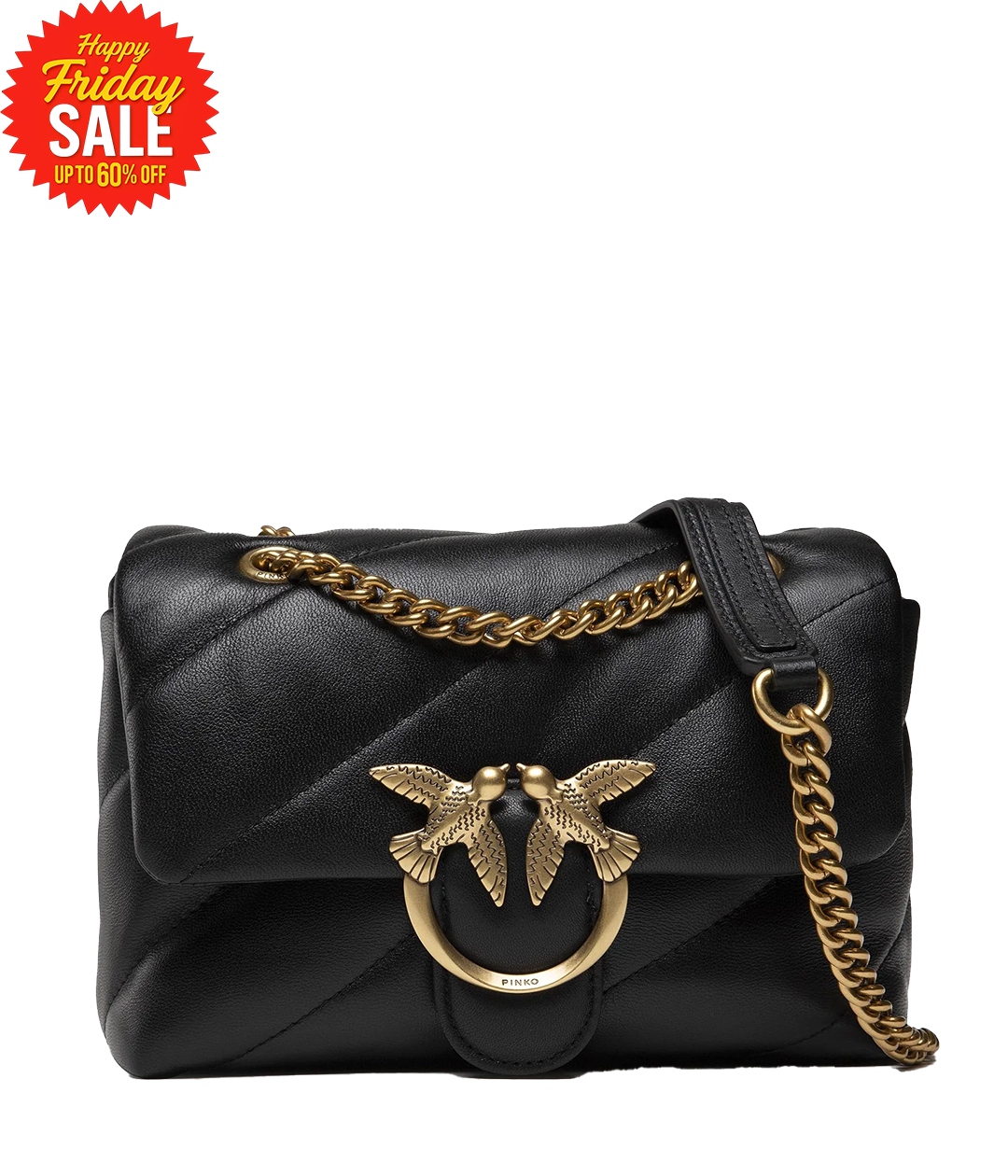 P-I-N-K-O CROSSBODY BAG