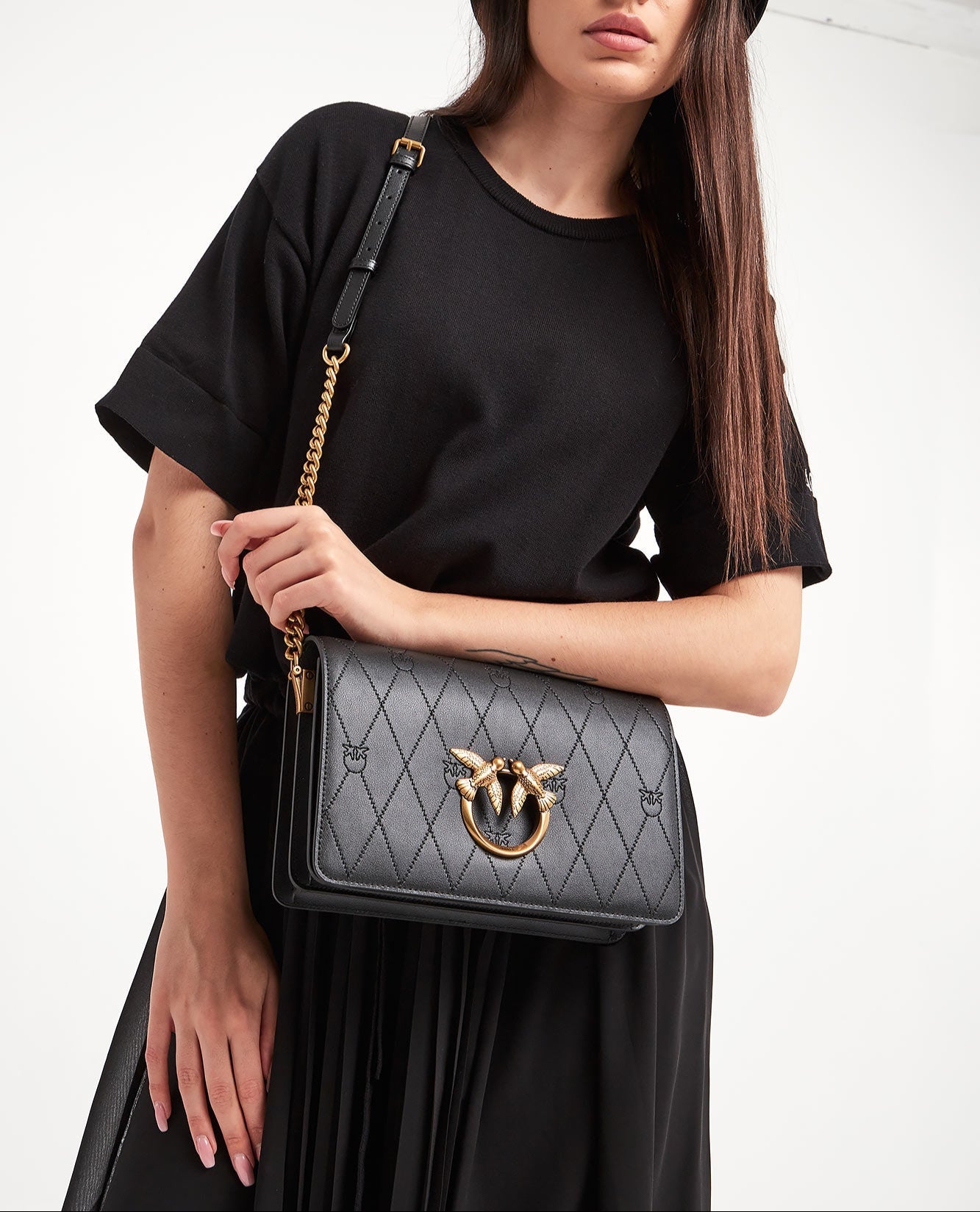 P-I-N-K-O CROSSBODY BAG