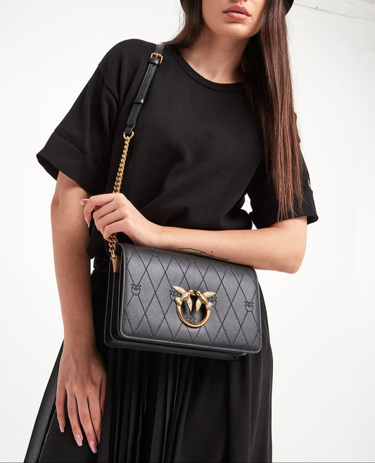 P-I-N-K-O CROSSBODY BAG