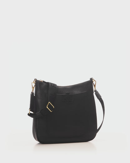 P-O-L-O R-A-L-P-H  L-A-U-R-E-N CROSSBODY BAG 431970152006 BLACK FOR WOMEN