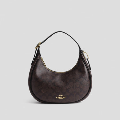 C-O-A-C-H CROSSBODY BAG CDX17 BROWN MONOGRAM FOR WOMEN