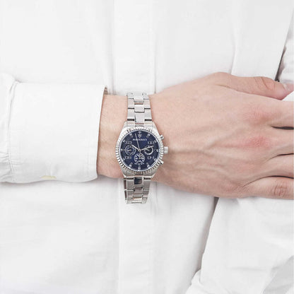 M-a-s-e-r-a-t-i Quartz Watch R8853100011 SILVER FOR MEN