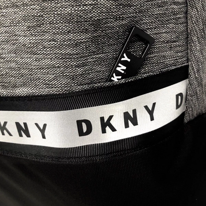 D-K-N-Y BACKPACK BAG DKNY-068B BLACK & GRAY