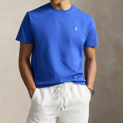 P.o-L.O R.A-L.P.H L.A.U-R.E.N Jersey Crewneck Custom Slim Fit T-Shirt