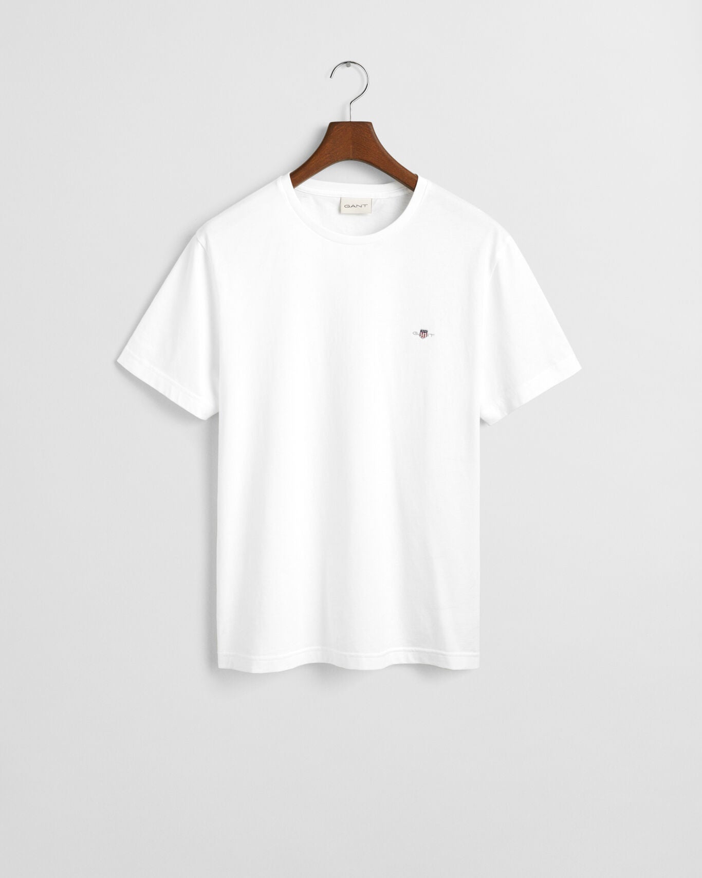 G.a-n.t Reg Shield SS t-shirt White/Black