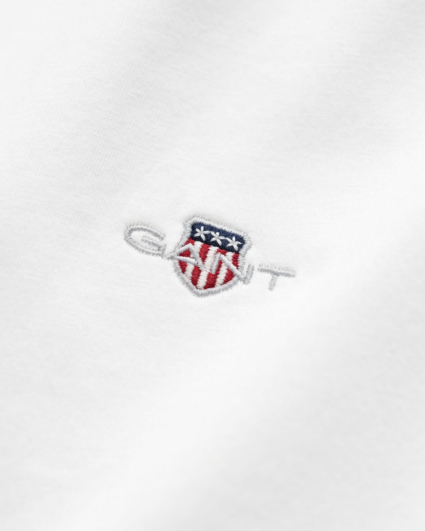 G.a-n.t Reg Shield SS t-shirt White/Black