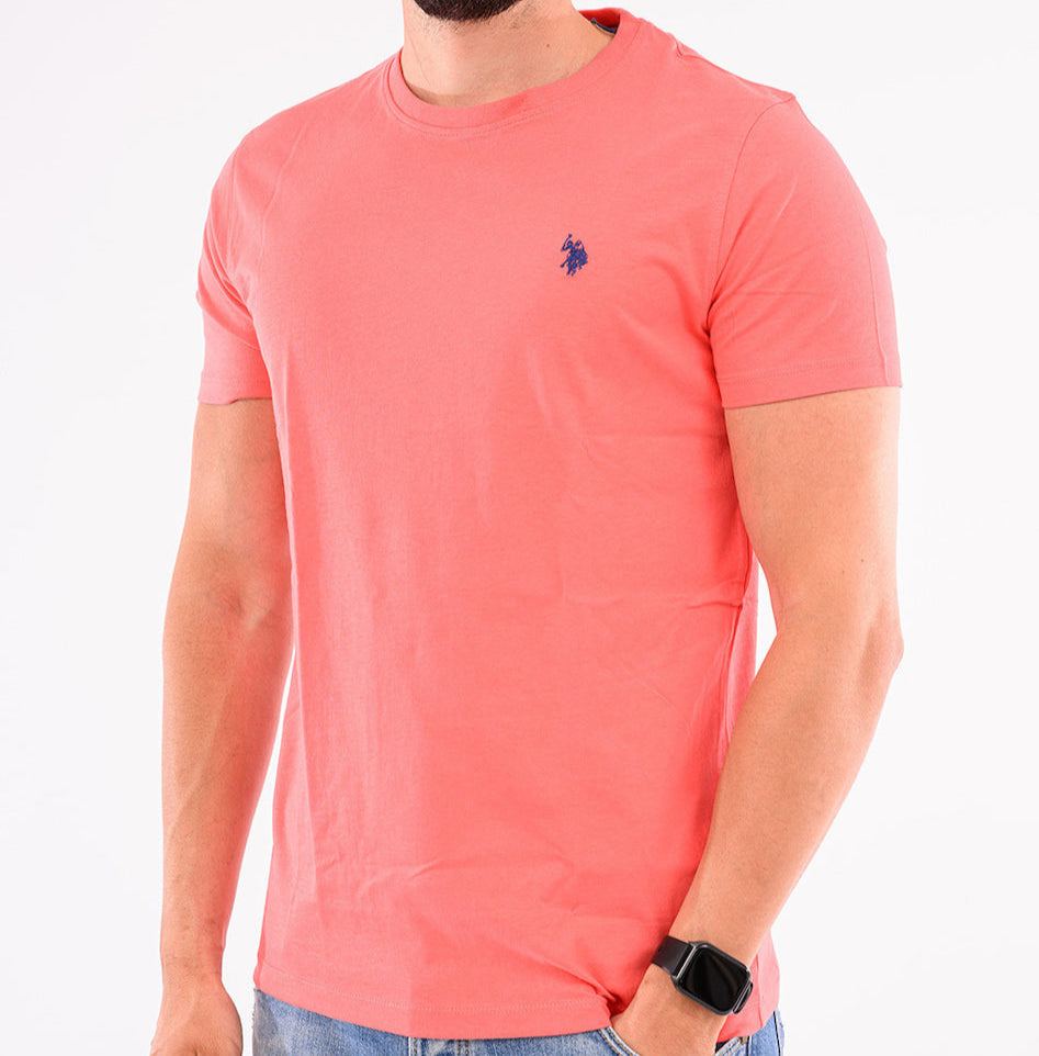 U.s- P.o.l.o. A.s.s.n. T-shirt ( Orange / Blue / Navy / Pink / White / Green / Yellow )