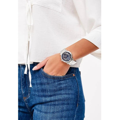 G-U-E-S-S WATCH W1006L1 SILVER FOR WOMEN