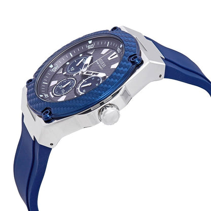 G-U-E-S-S Watch W1049G1 DARK BLUE&SILVER FOR MEN