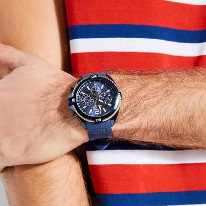 G-U-E-S-S Watch W1168G4 DARK BLUE FOR MEN